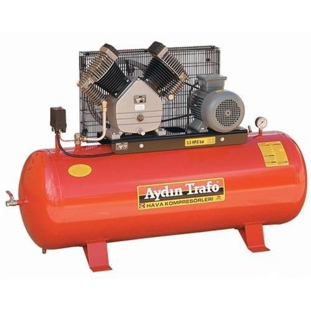 AYDIN TRAFO 300 LT PİSTONLU KOMPRESÖR (8 BAR Trifaze)