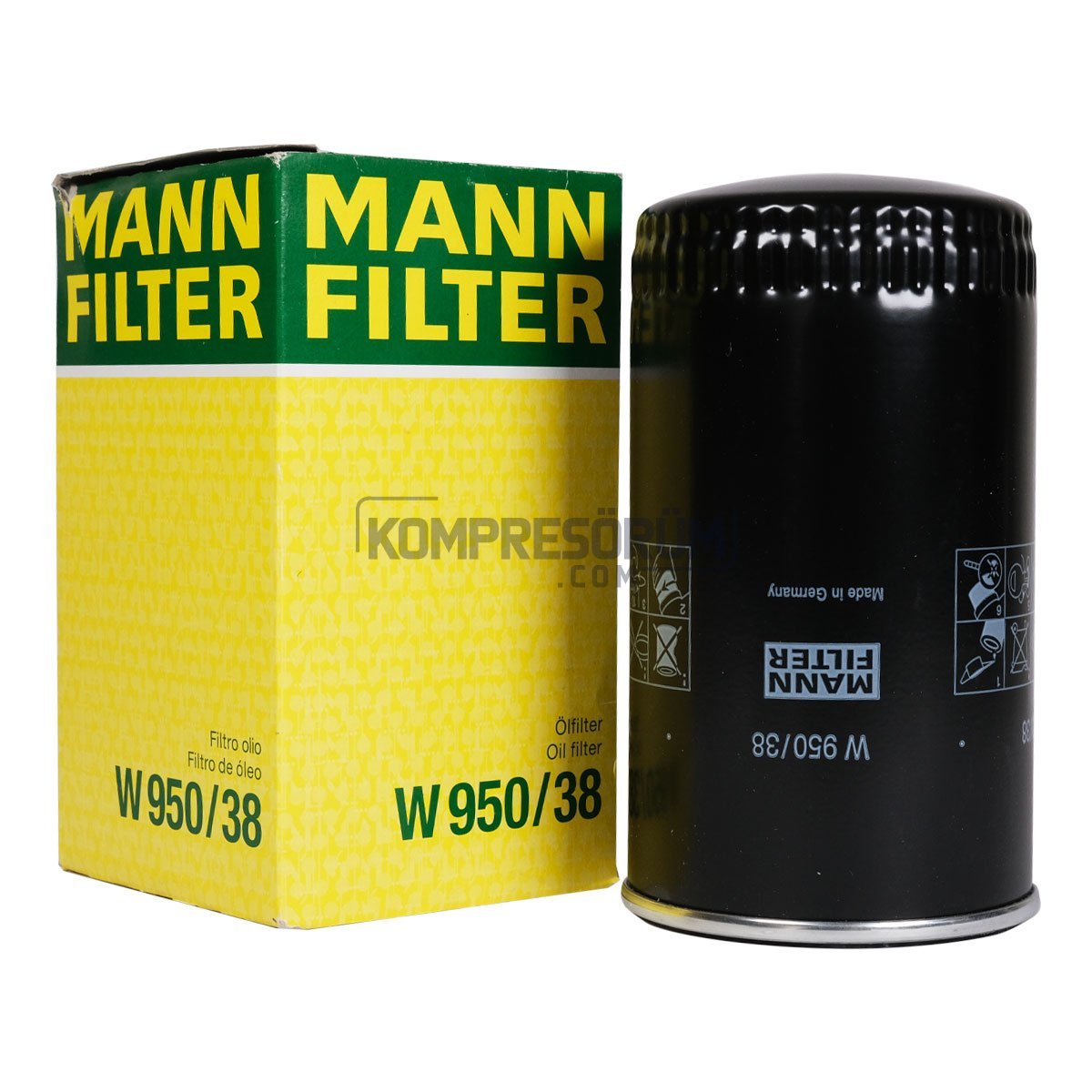 MANN W 950/38 YAĞ FİLTRESİ